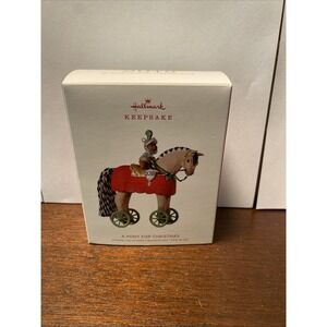 Hallmark Keepsake Ornament A PONY FOR CHRISTMAS, 2018, QX9503 Christmas Ornament